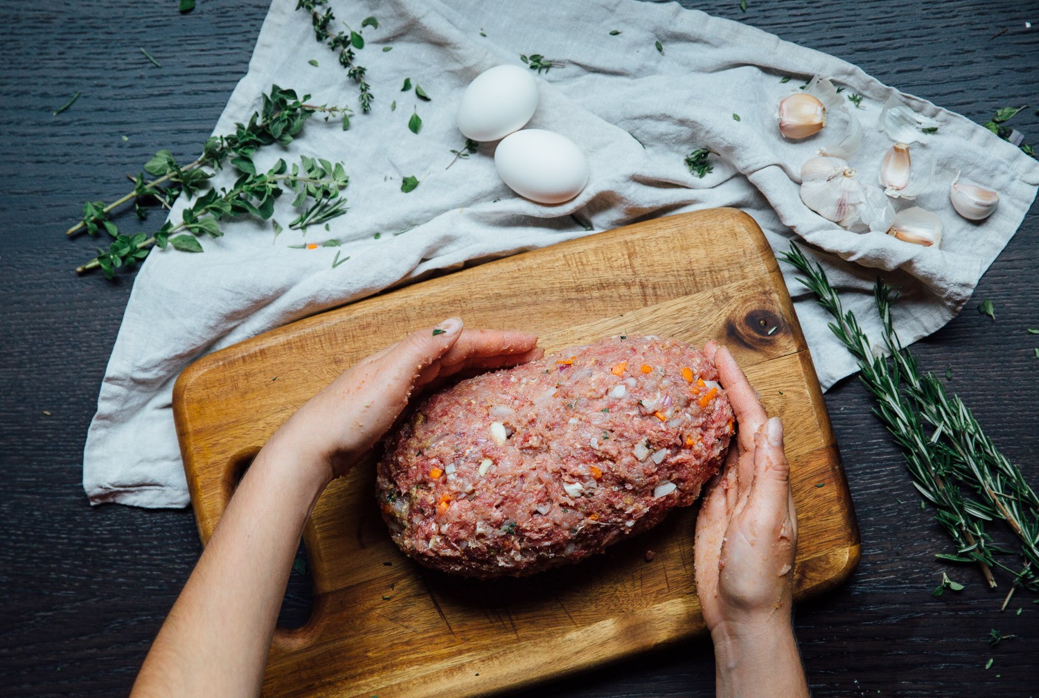 Turkey And Beef Meatloaf