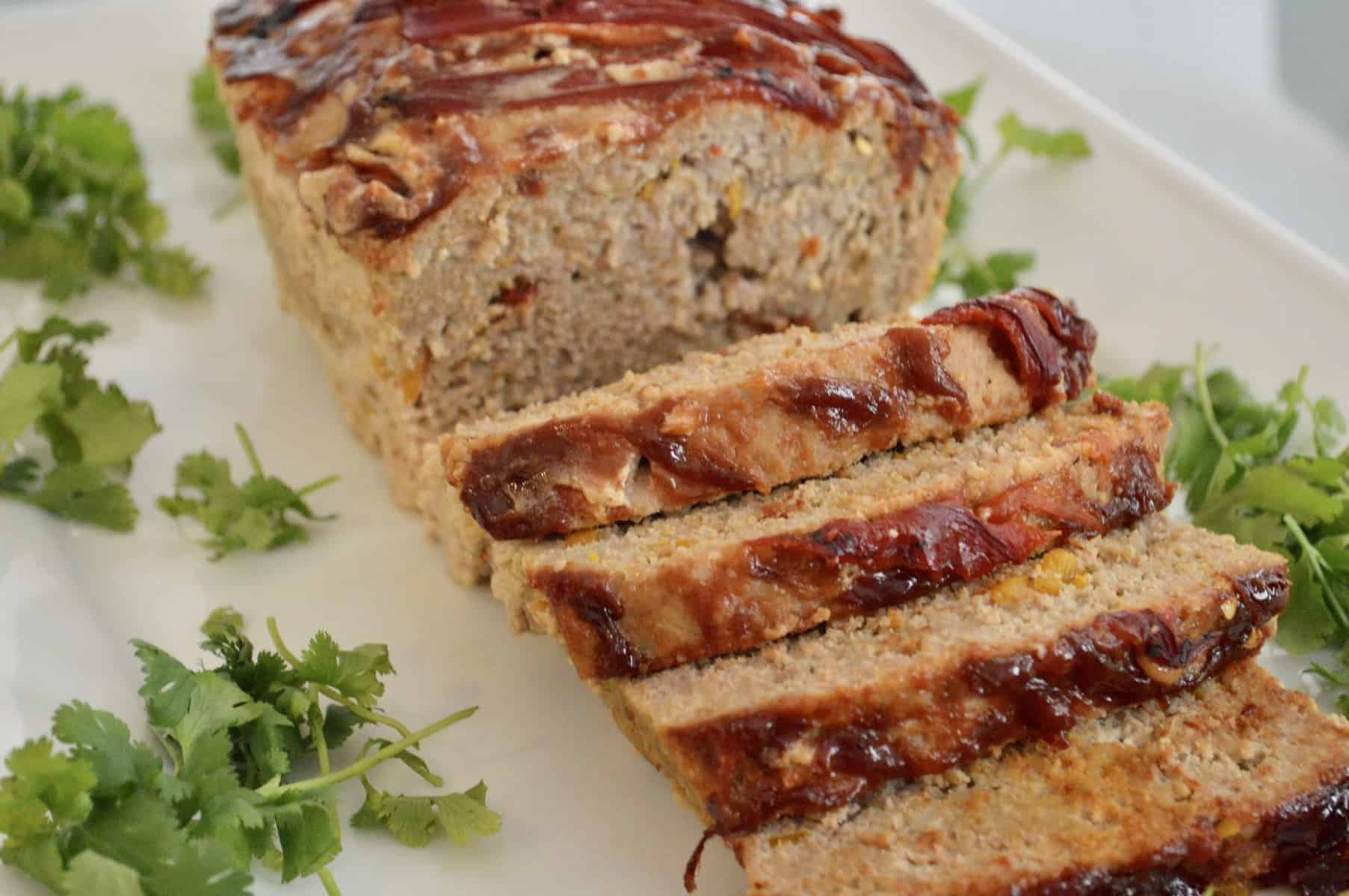 Turkey Meatloaf With Roasted Bell Peppers This Delicious House