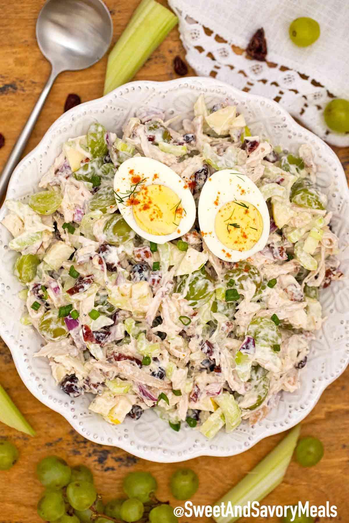 Turkey Salad With Grapes Sweet And Savory Meals