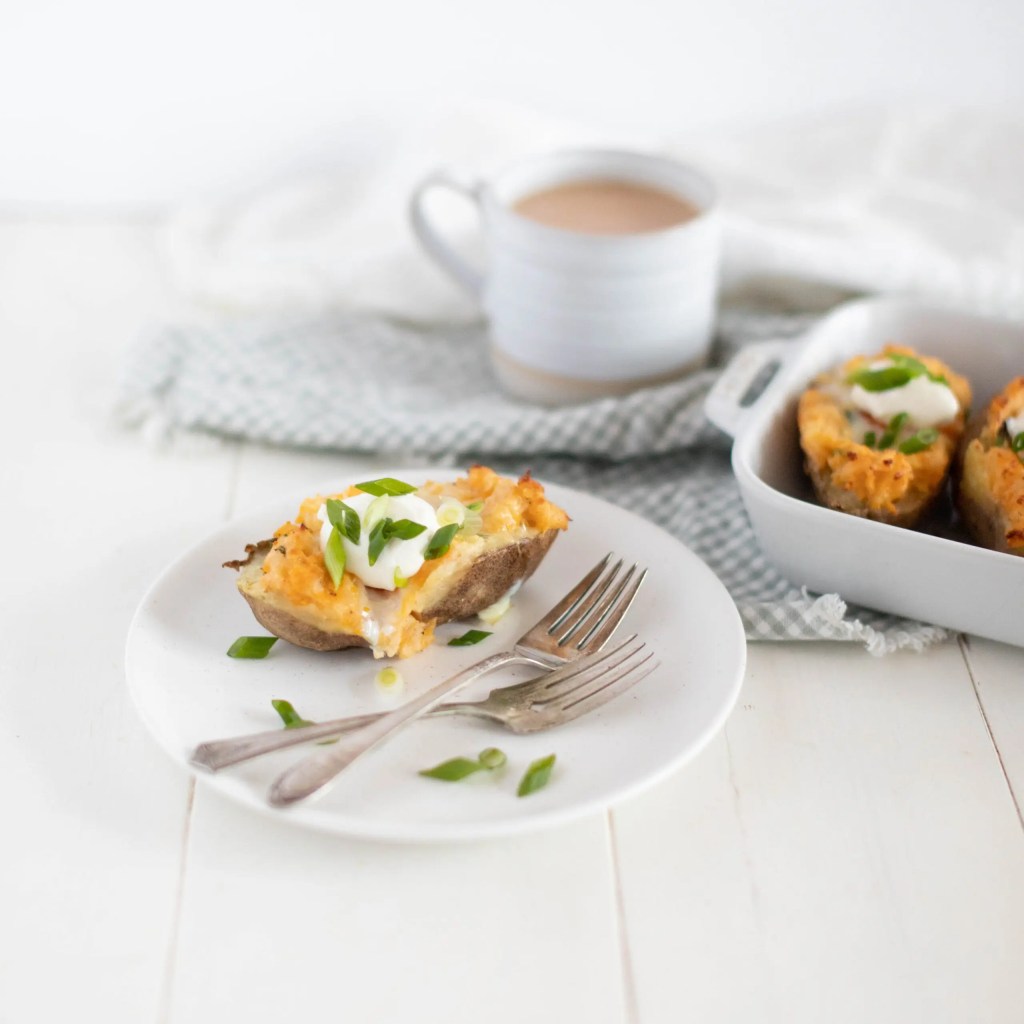 Twice Baked Breakfast Potatoes Easy Breakfast Recipe