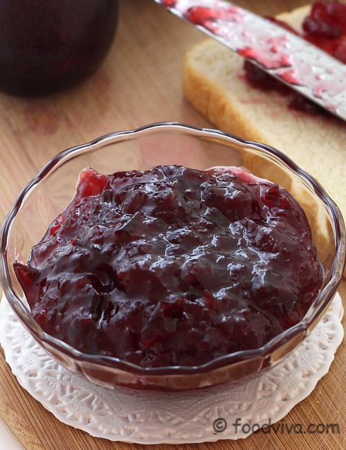 Two Ingredient Plum Jam Recipe Plum Jam Recipes Jam Recipes Plum