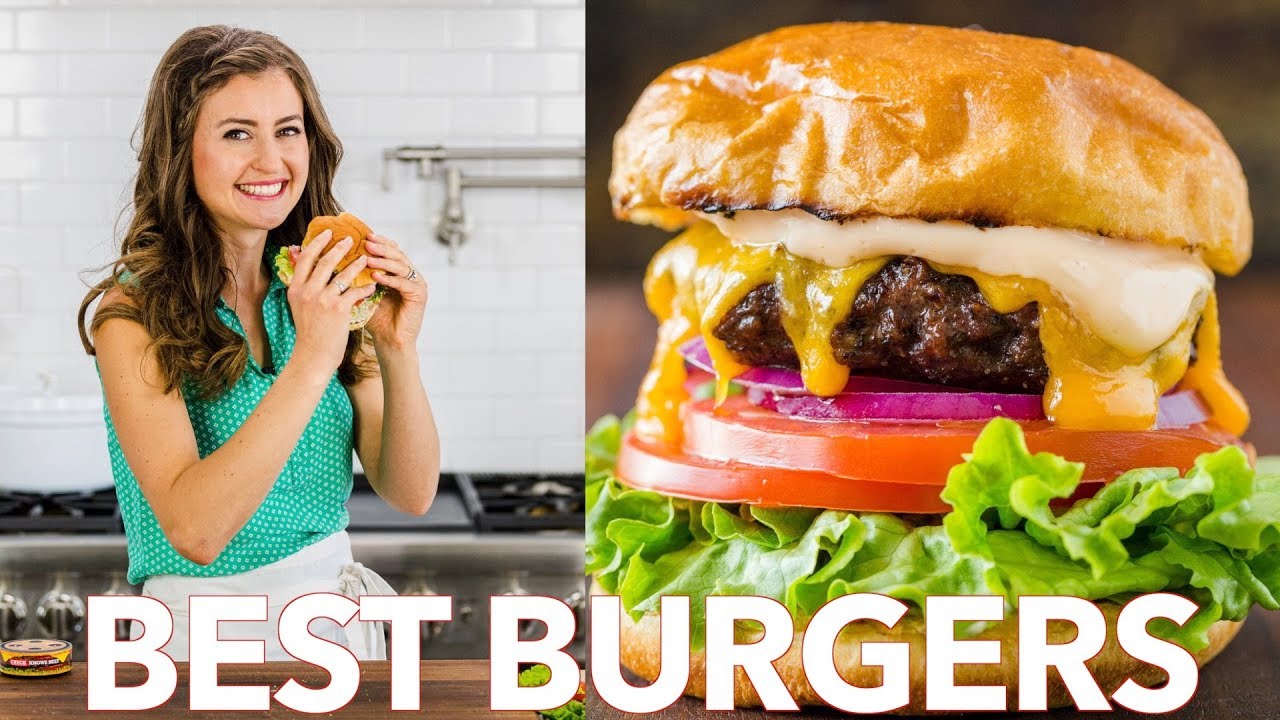 Ultimate Juicy Burger Recipe Perfect Burgers Every Time Youtube