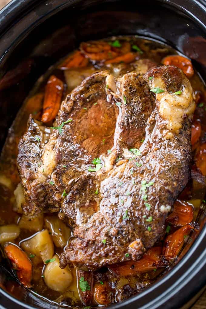 Ultimate Slow Cooker Pot Roast Recipe Dinner Then Dessert