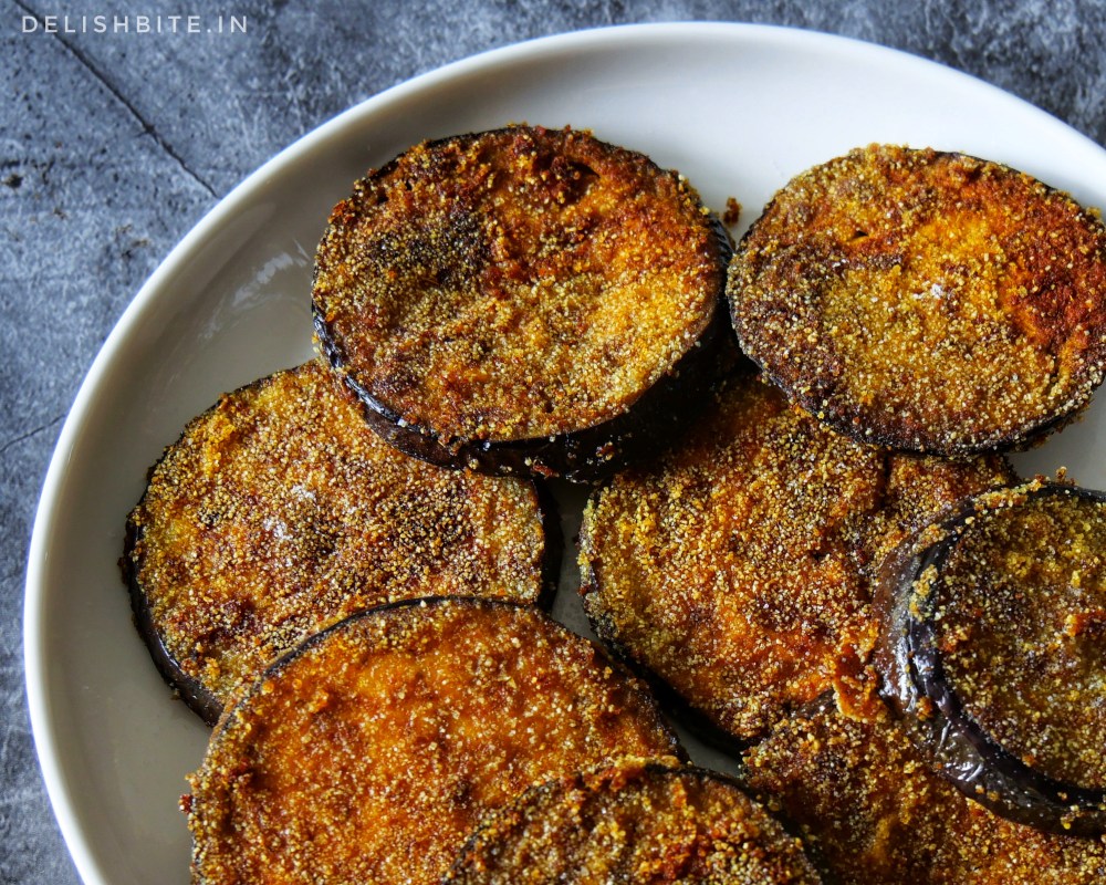 Vangyache Kaap Recipe Maharashtrian Pan Fried Eggplants