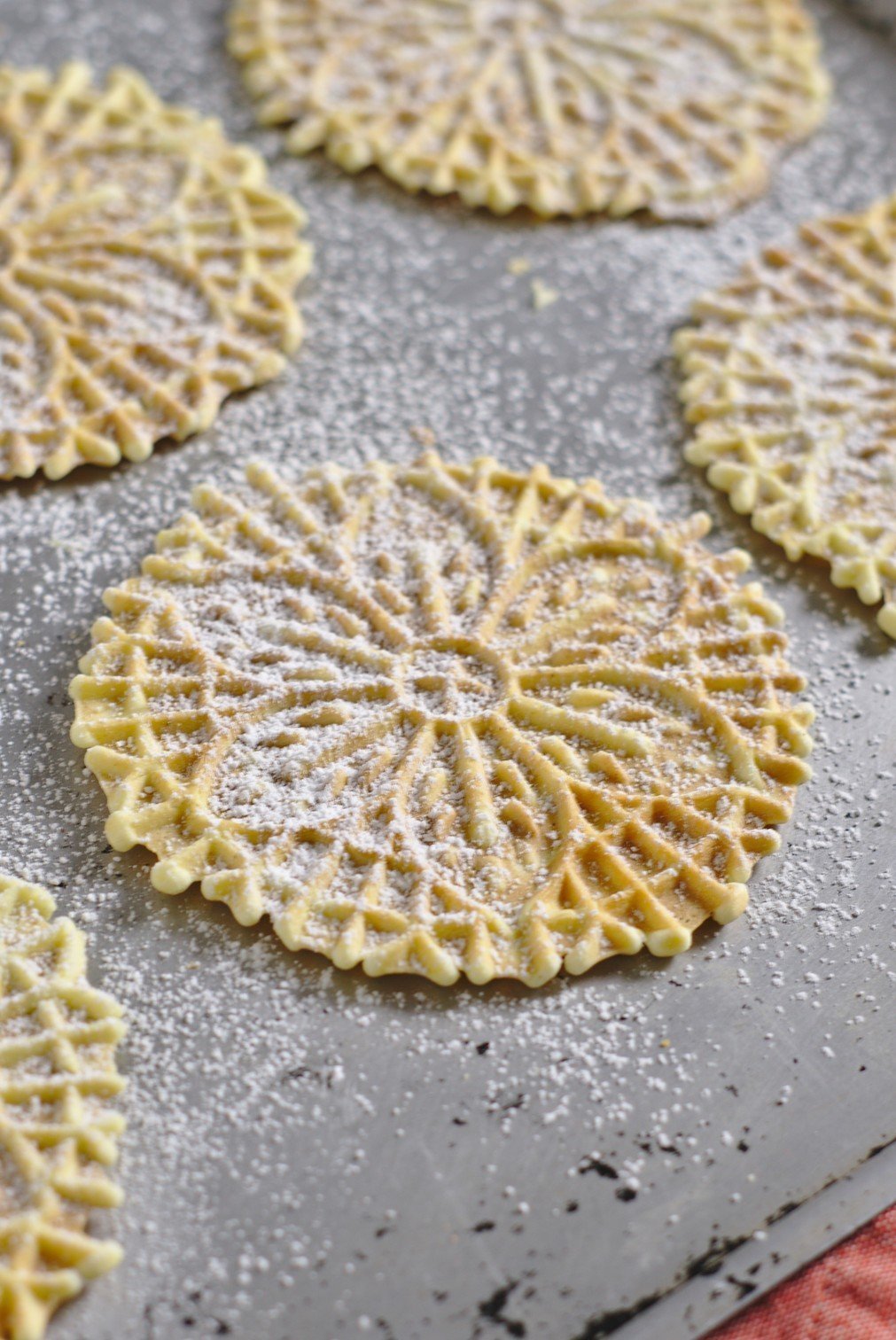 Vanilla Bean Pizzelle Cookies Recipe Mildly Meandering Recipe