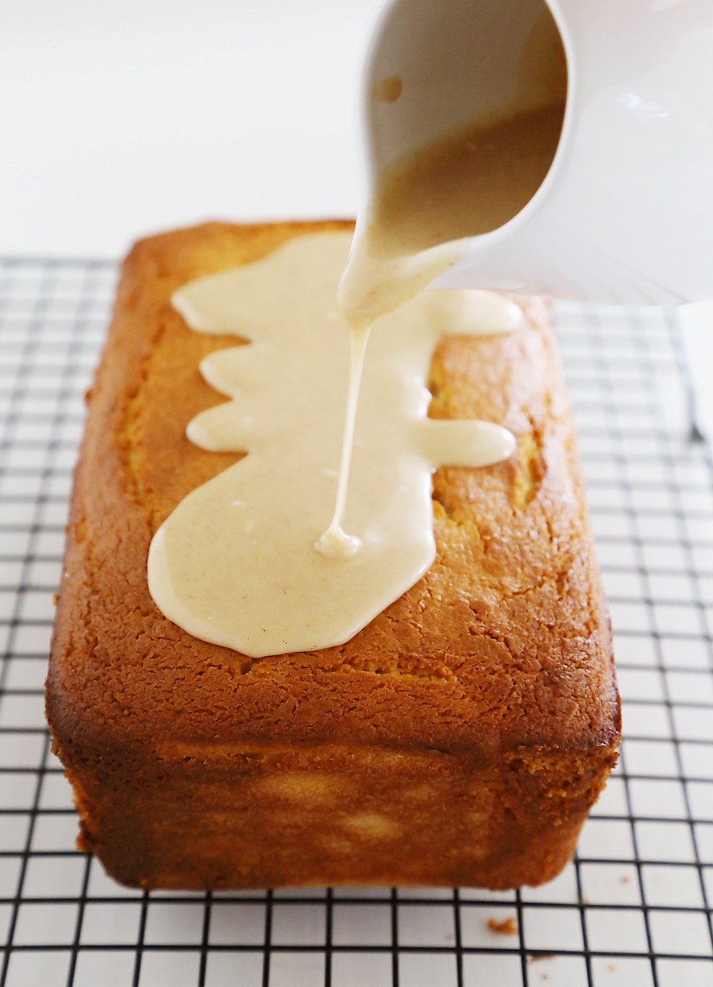 Vanilla Ricotta Pound Cake With Maple Glaze The Comfort Of Cooking