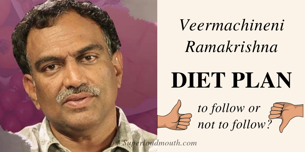 Veeramachaneni Ramakrishna Diet Plan For Weight Loss Recipes Veg