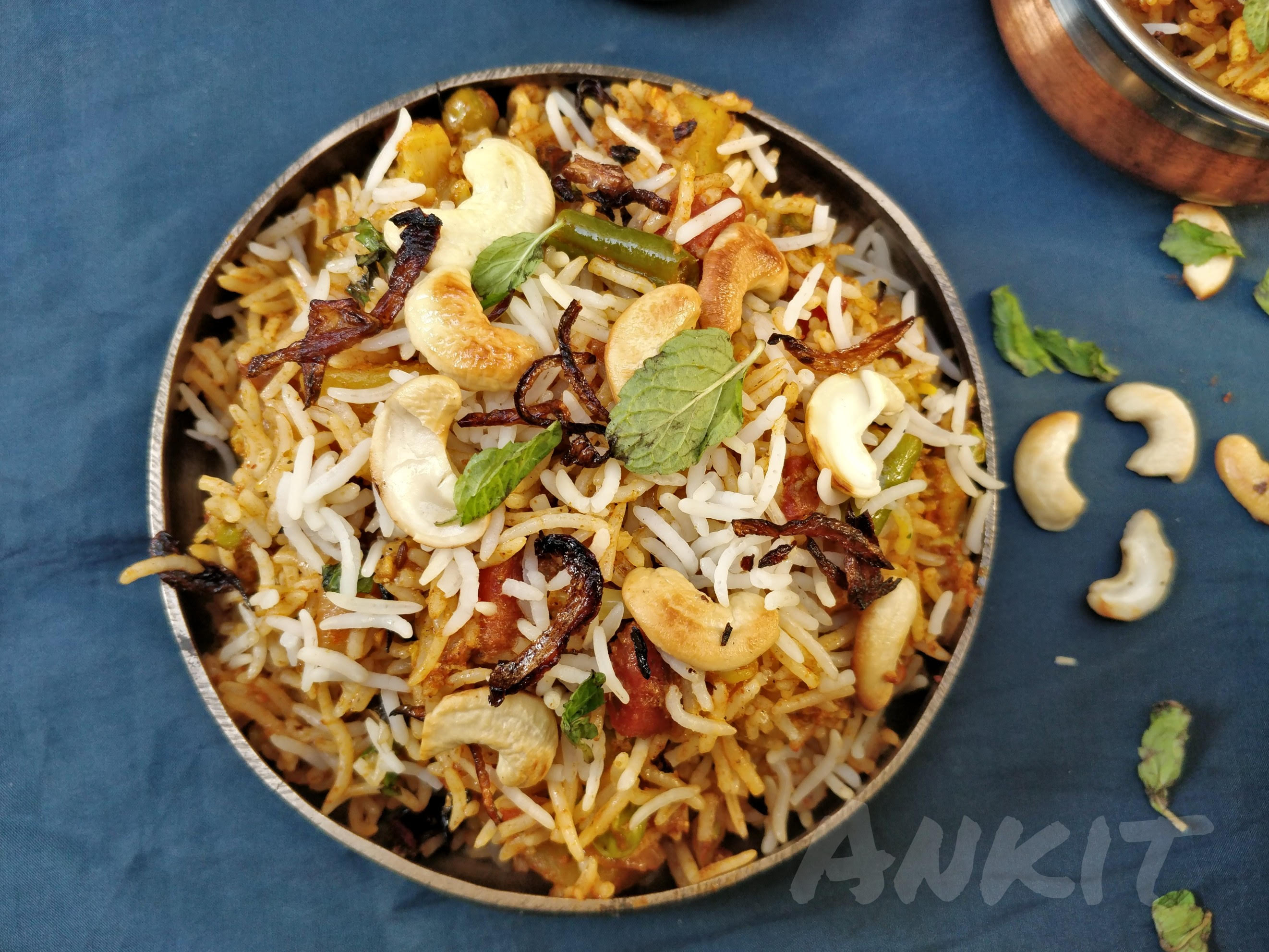 Veg Biryani Recipe Hyderabadi Veg Dum Biryani Vegetable Biryani