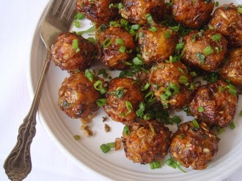 Veg Manchurian Recipe Dry Mixed Vegetable Manchurian