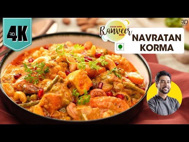 Veg Navratan Korma Recipe With Step By Step Pictures