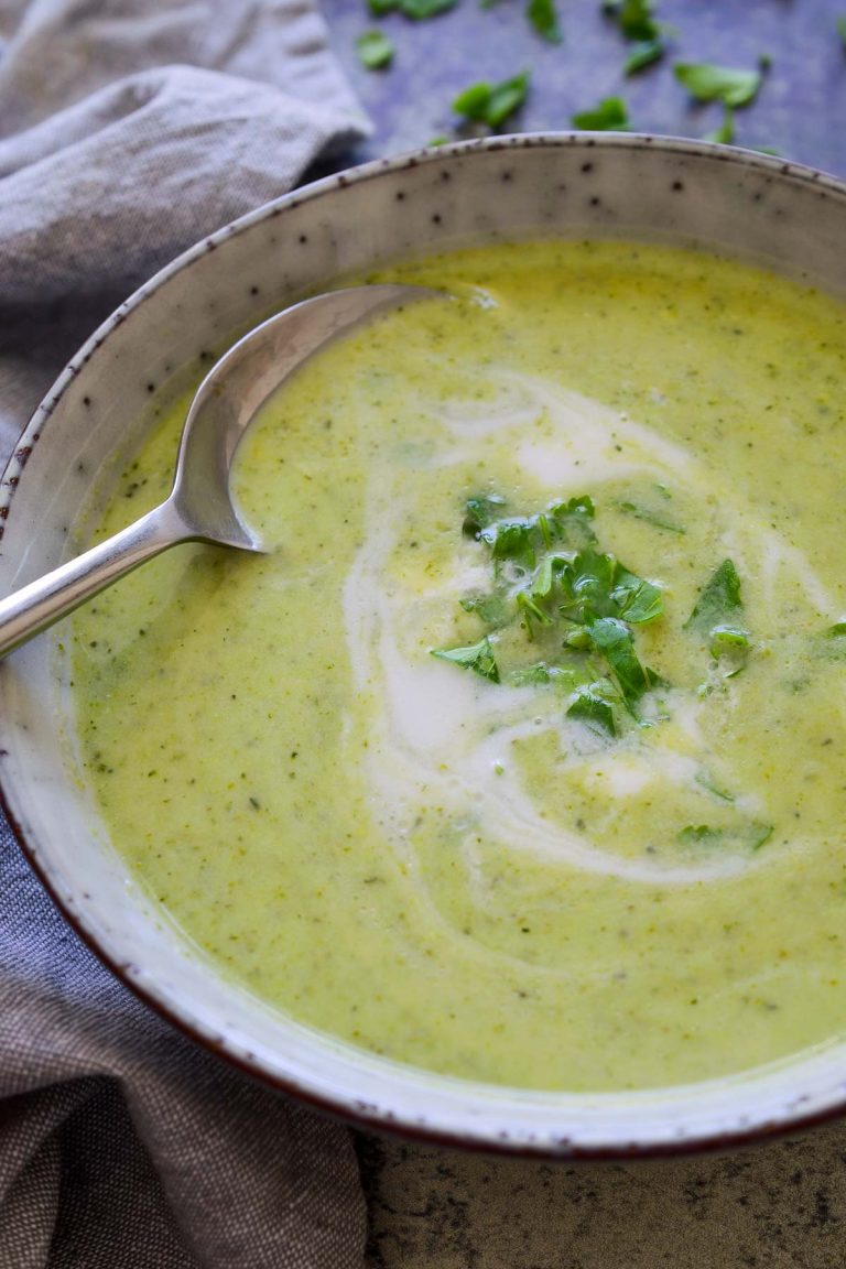 Vegan Broccoli Soup The Stingy Vegan