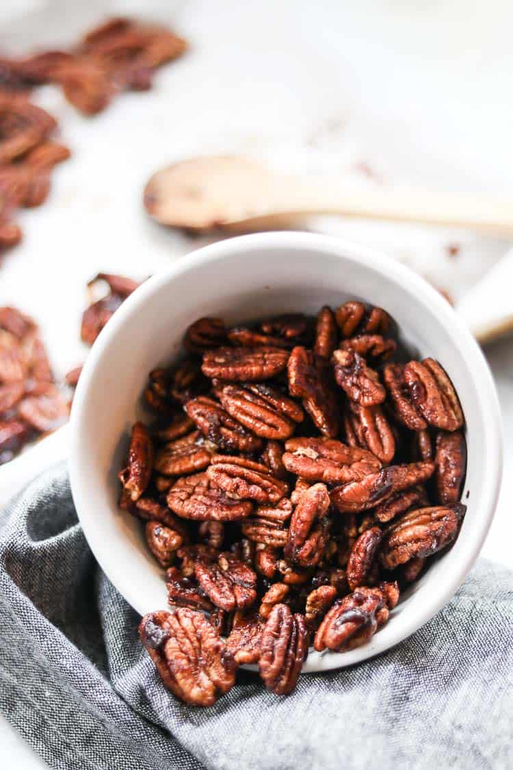 Vegan Candied Pecans 4 Ingredients The Big Man S World