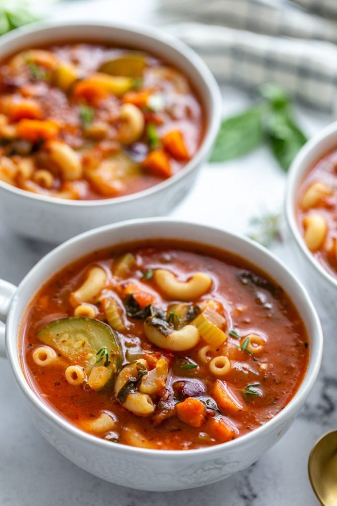 Vegan Minestrone Soup The Last Food Blog