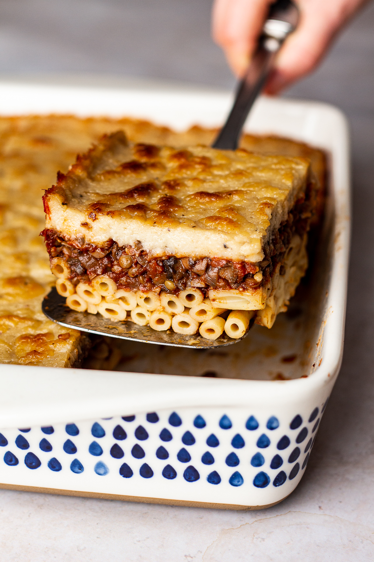 Vegan Pastitsio Greek Lasagna Lazy Cat Kitchen