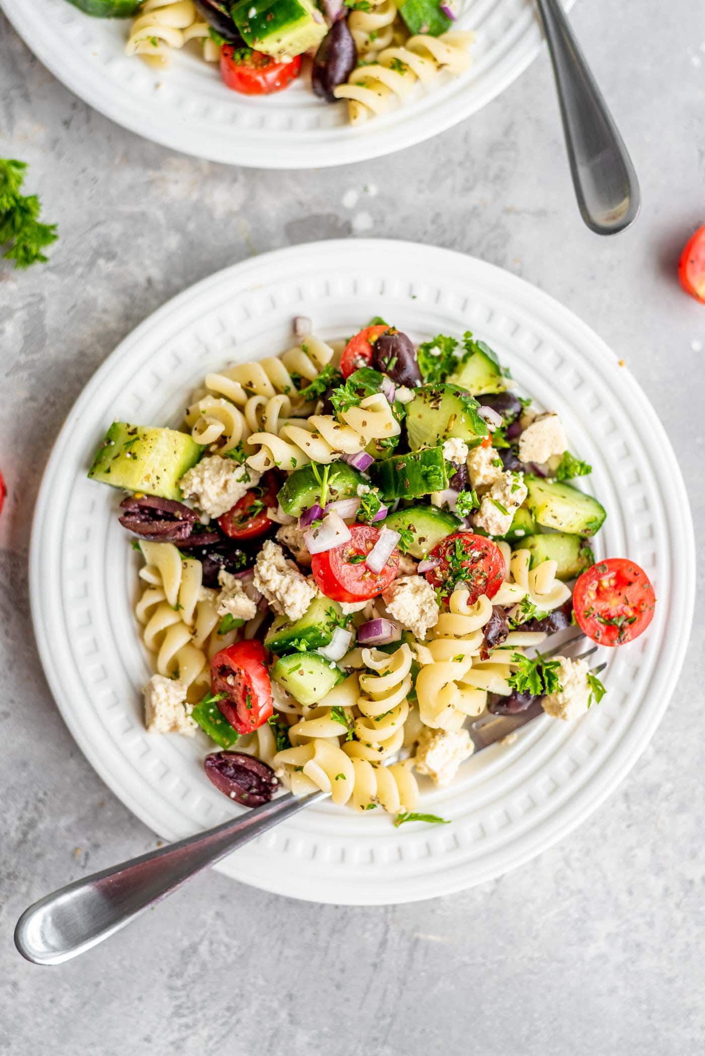 Vegan Pesto Pasta Salad Running On Real Food