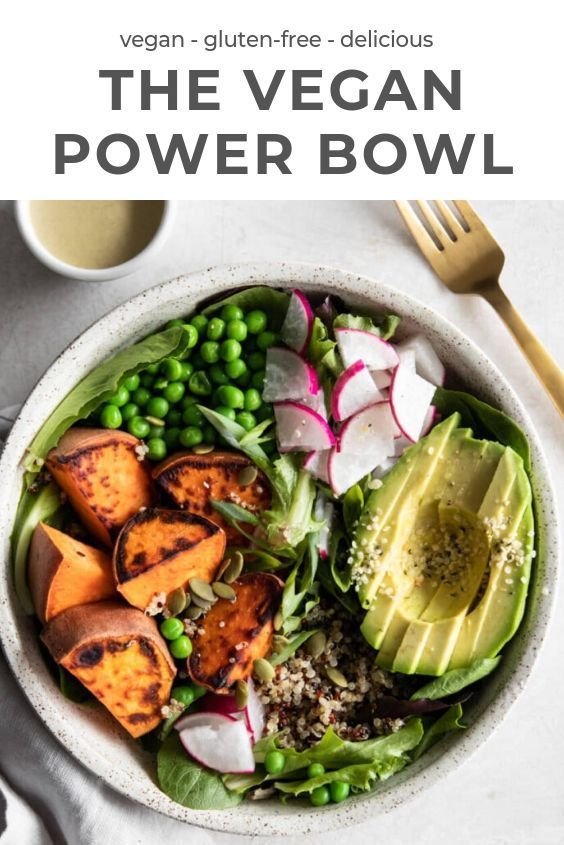 Vegan Power Bowl With Lemon Tahini Dressing Real Vibrant