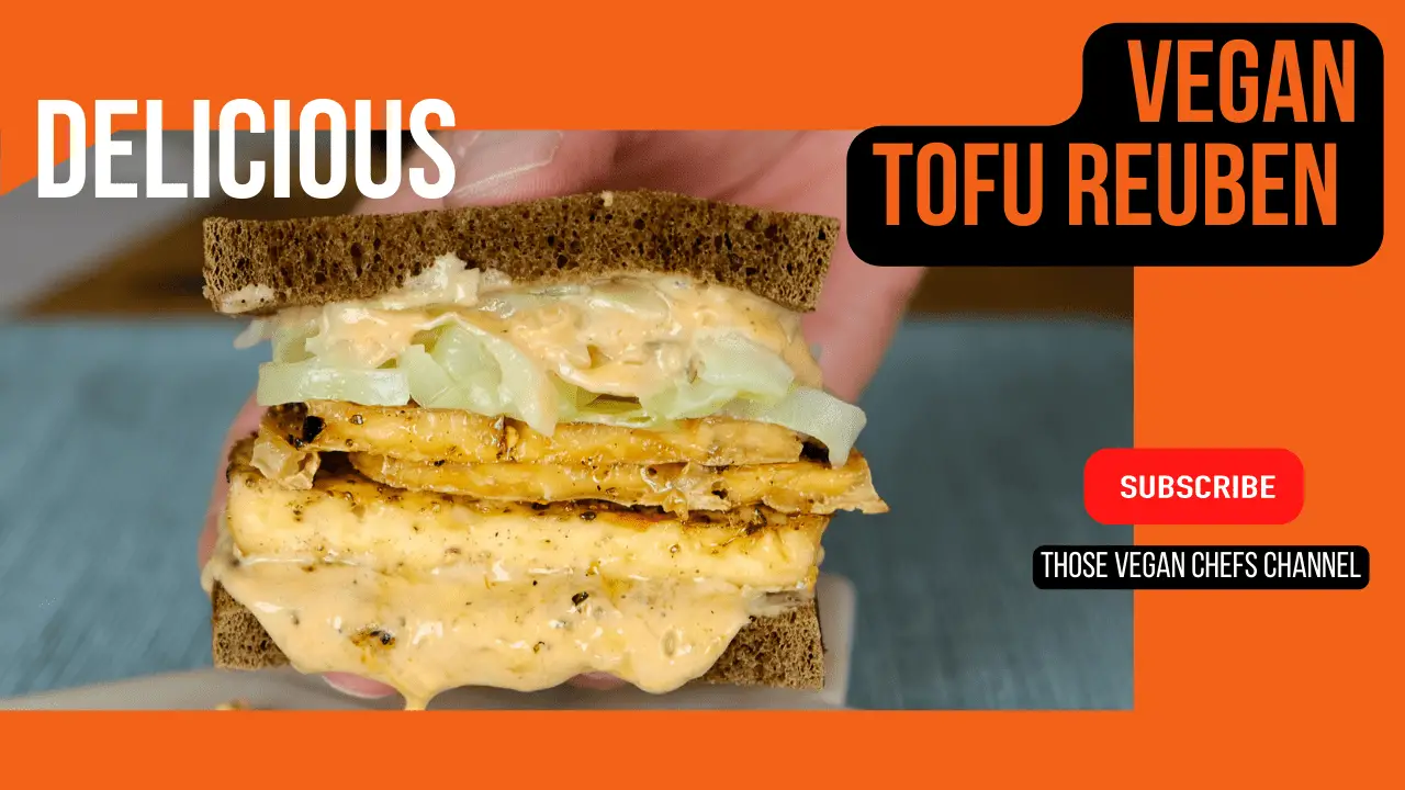 Vegan Tofu Reuben Sandwich Recipe