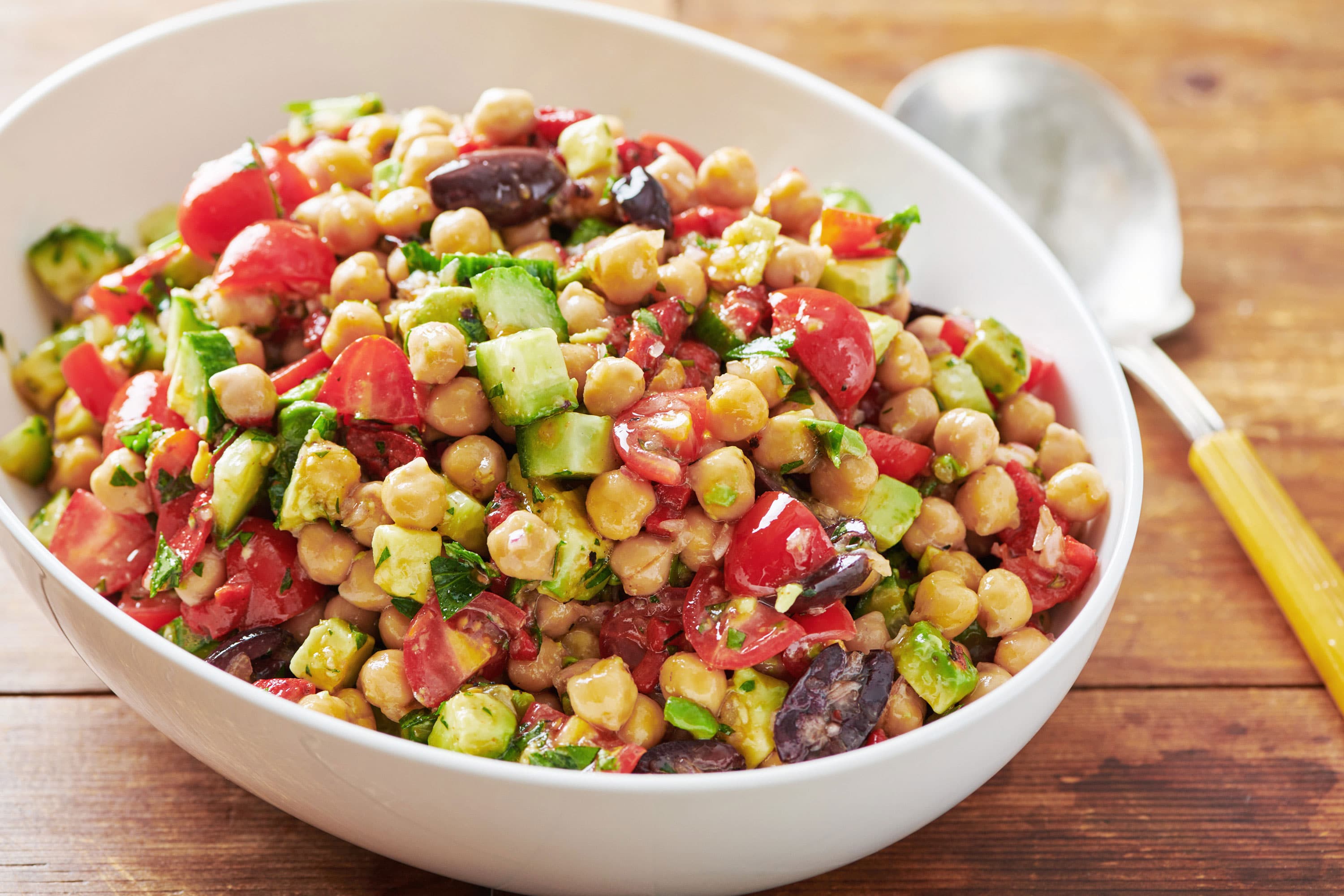 Vegetarian Chickpea Salad Recipe The Mom 100