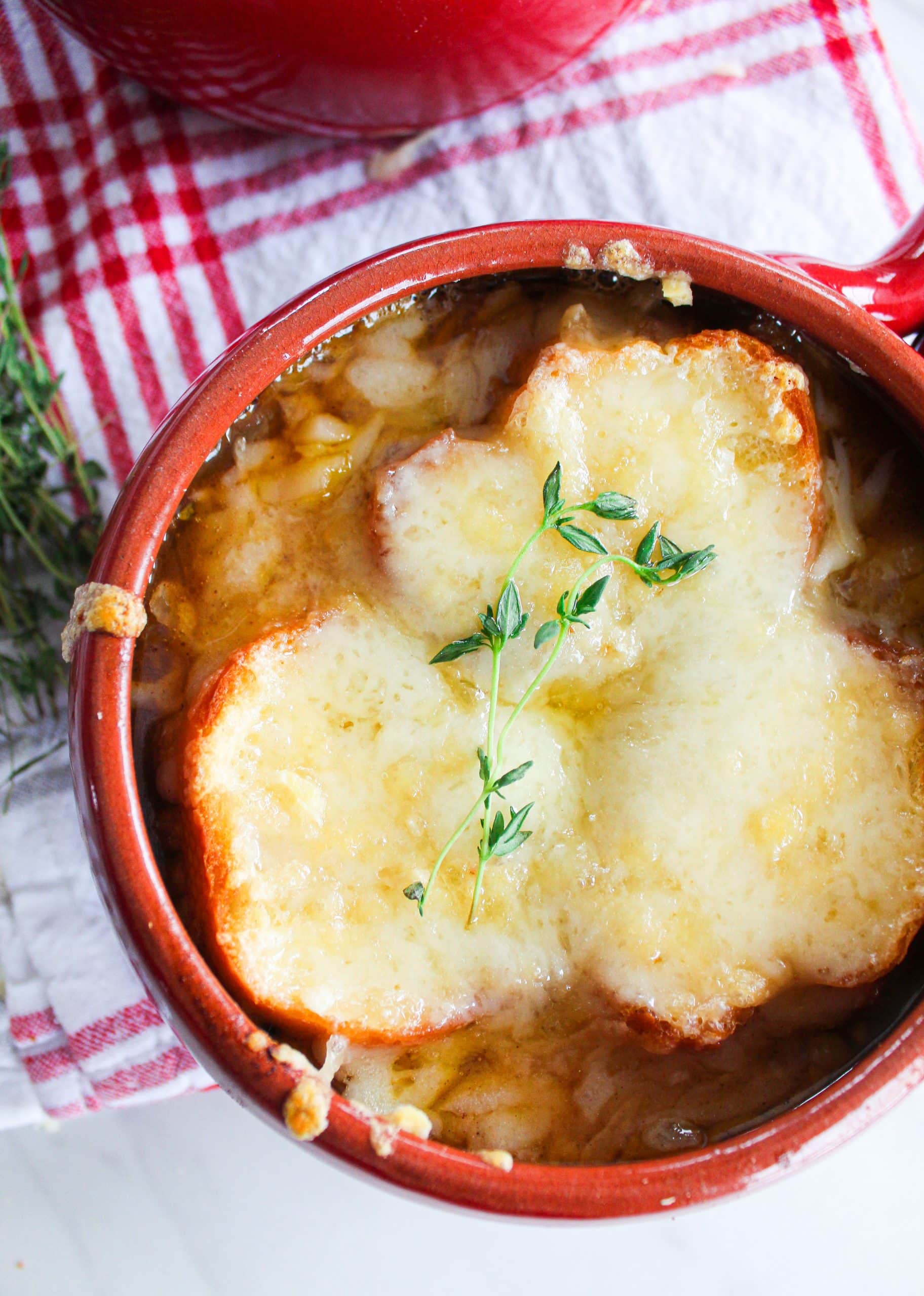 Vegetarian French Onion Soup