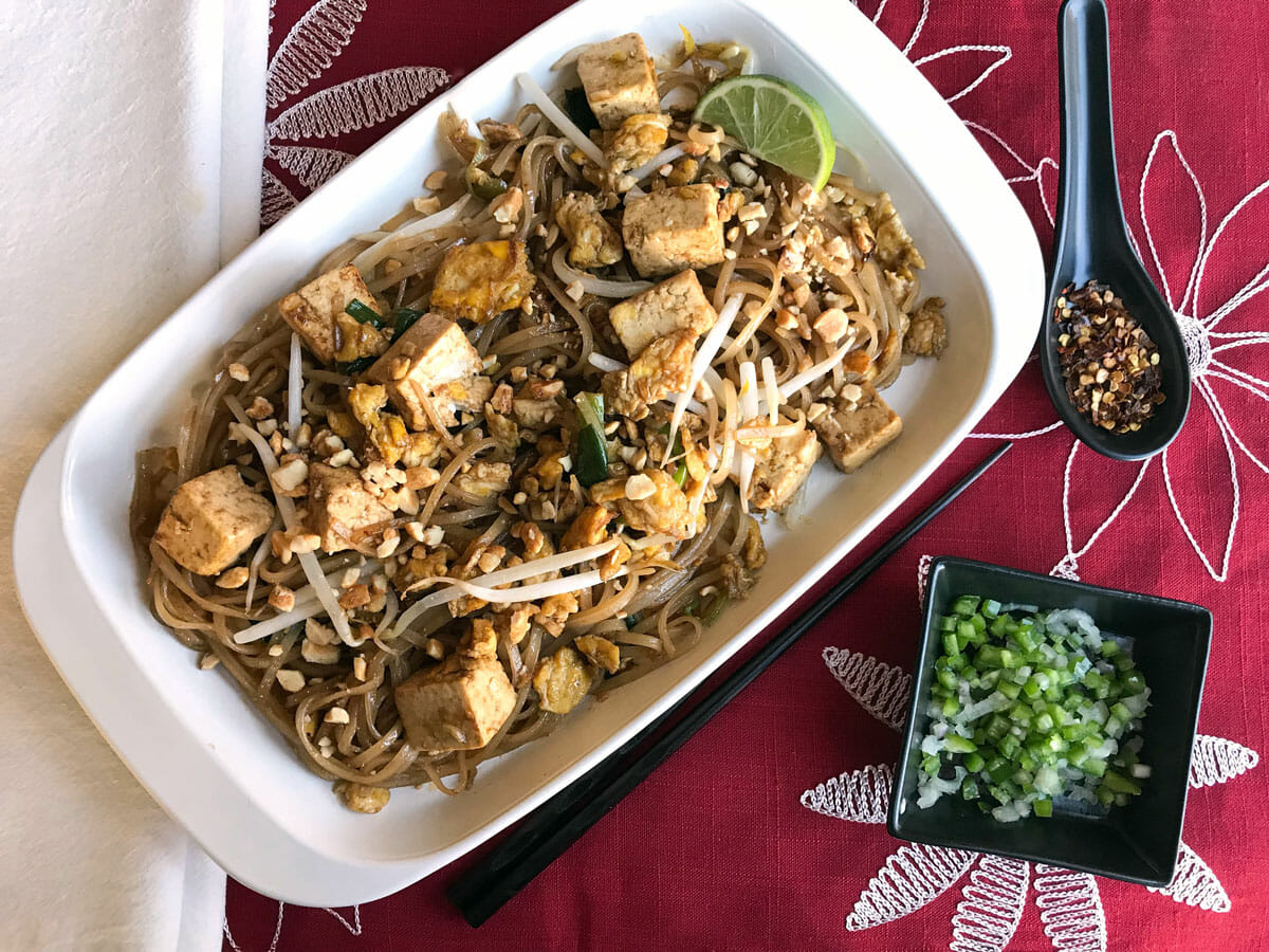 Vegetarian Pad Thai Recipe