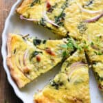 Vegetarian Quiche Easy Quiche With Vegetables Foxes Love Lemons