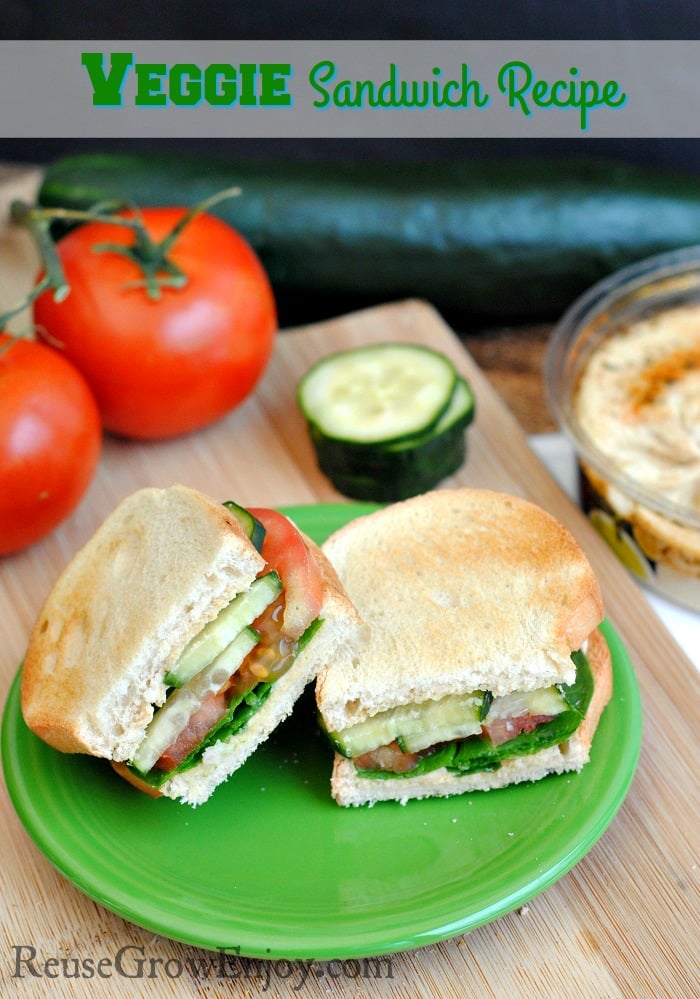 Veggie Sandwich Recipe Popsugar Fitness