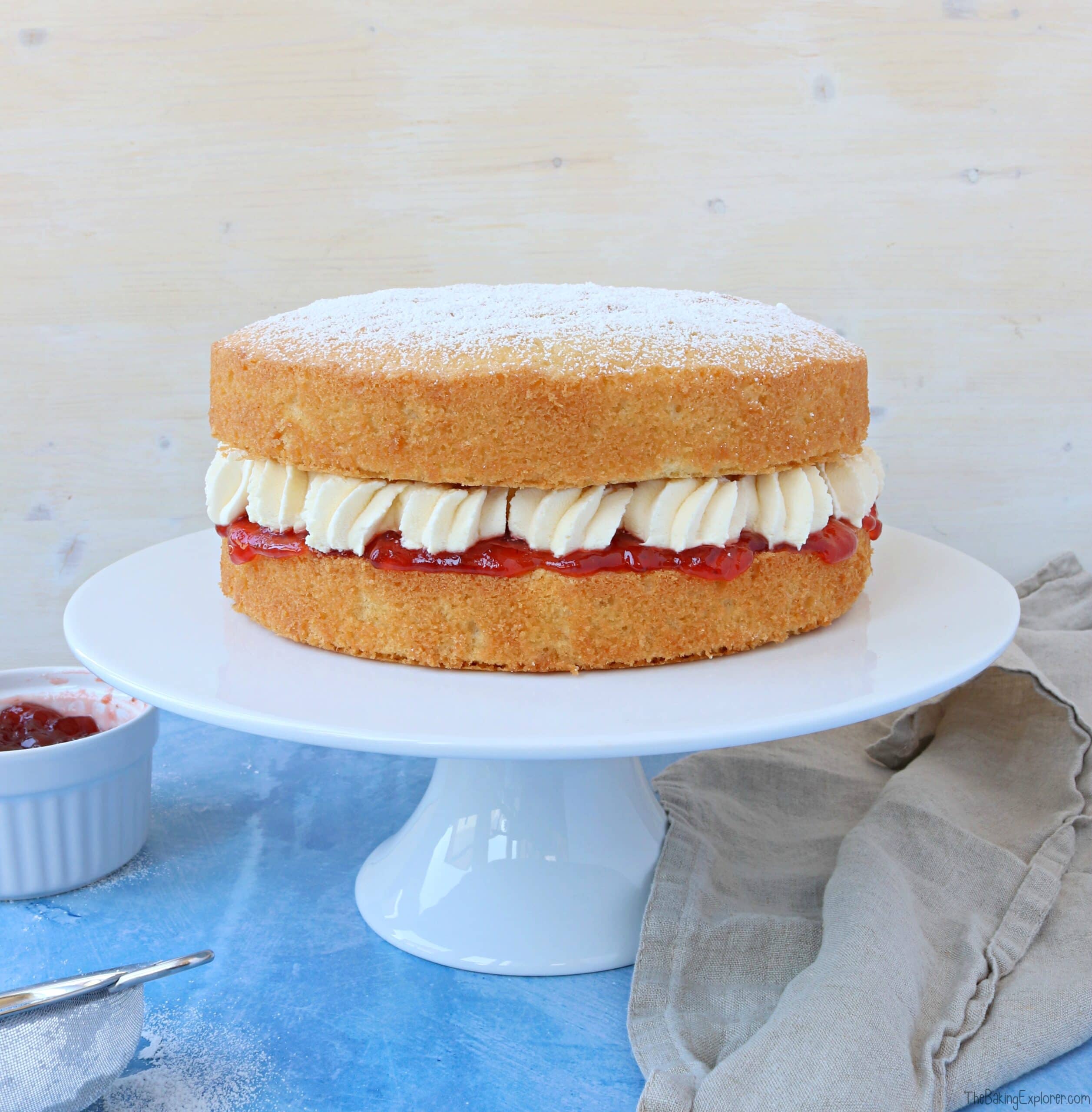 Victoria Sponge Cake The Baking Explorer