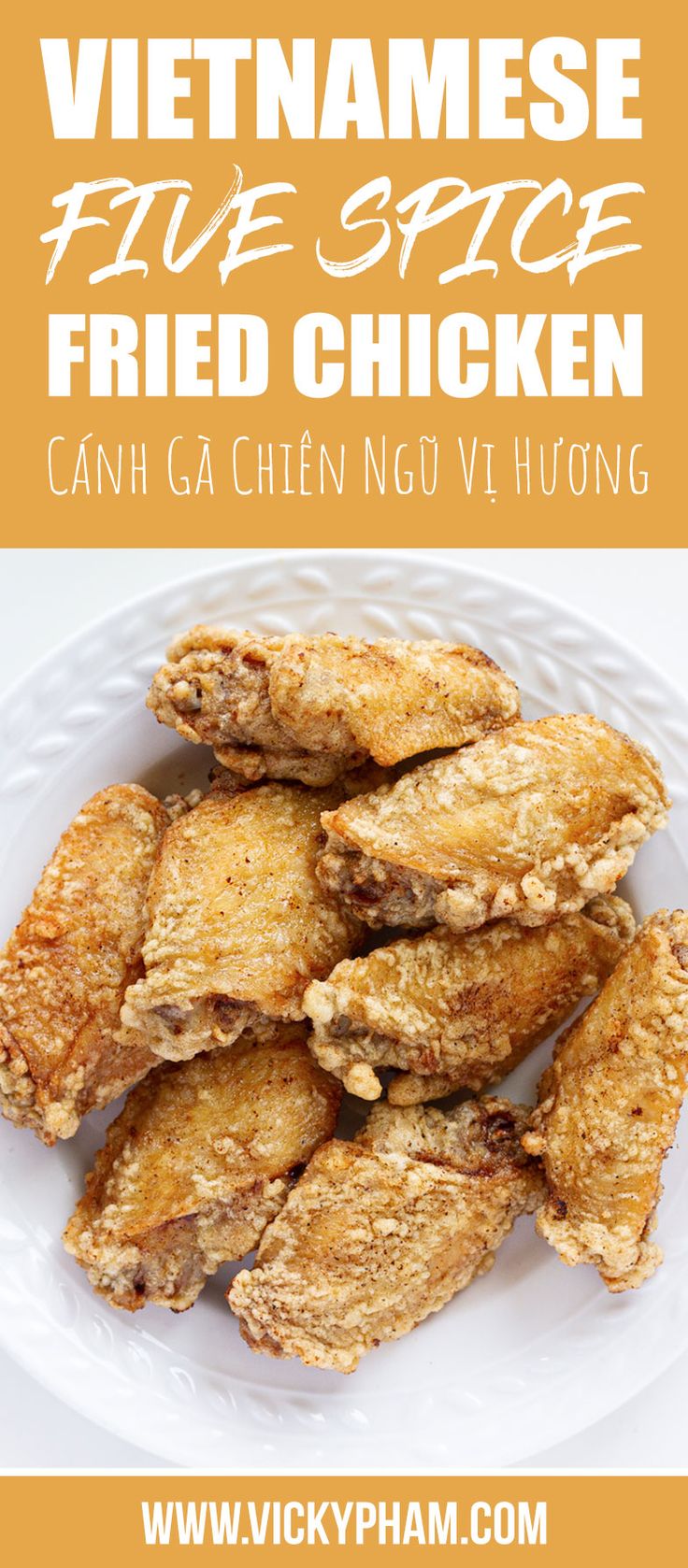 Vietnamese Five Spice Fried Chicken Wings C Nh G Chi N Ng V H Ng