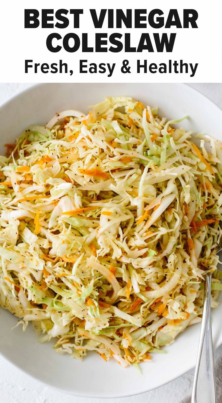 Vinegar Coleslaw Recipe No Mayo Coleslaw Downshiftology