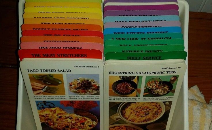 Vintage 1970S Betty Crocker Indexed Recipe Box Betty Crocker Recipe Box Rocky Road Dessert