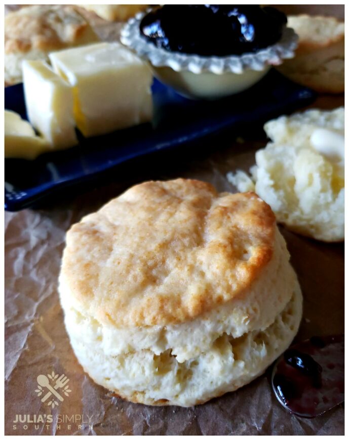 Whipping Cream Biscuits Recipe Julias Simply Southern