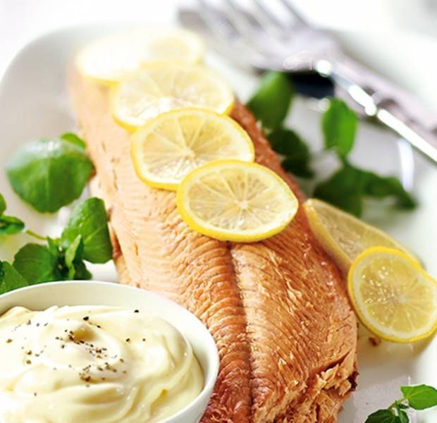 Whole Baked Alaskan Salmon Asda Good Living