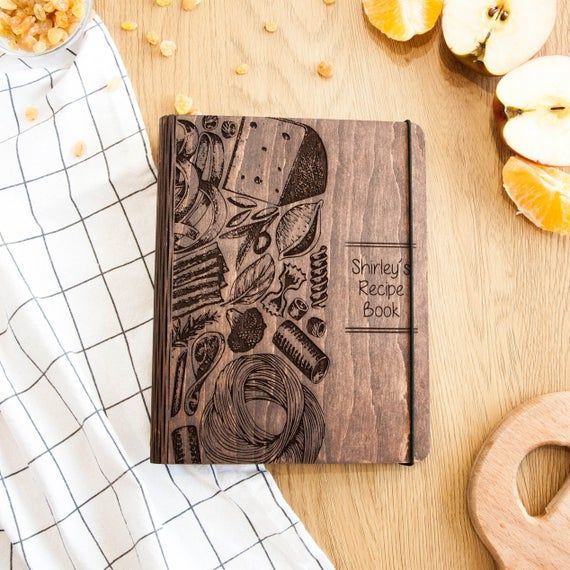 Wooden Recipe Binder Custom Cook Book Personalized Mother Amp 39 S Day Gift Cooking Lover Gift In