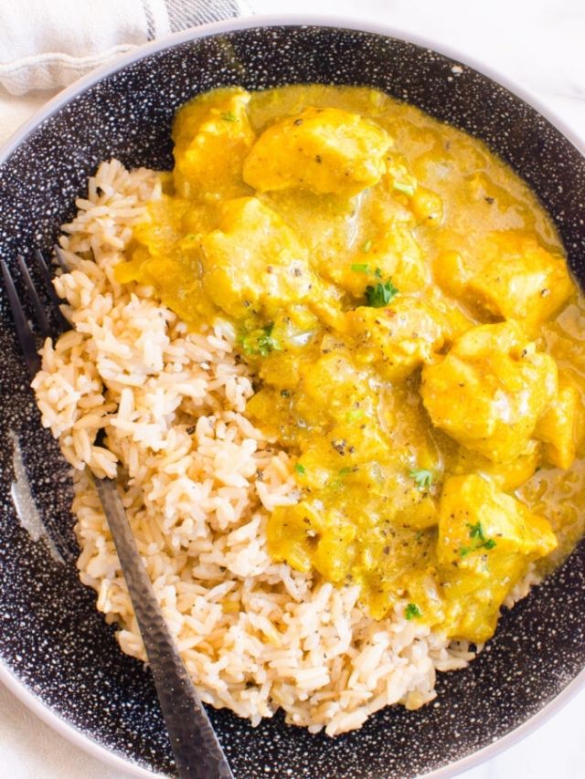 Yellow Chicken Curry Quick And Easy Ifoodreal Com