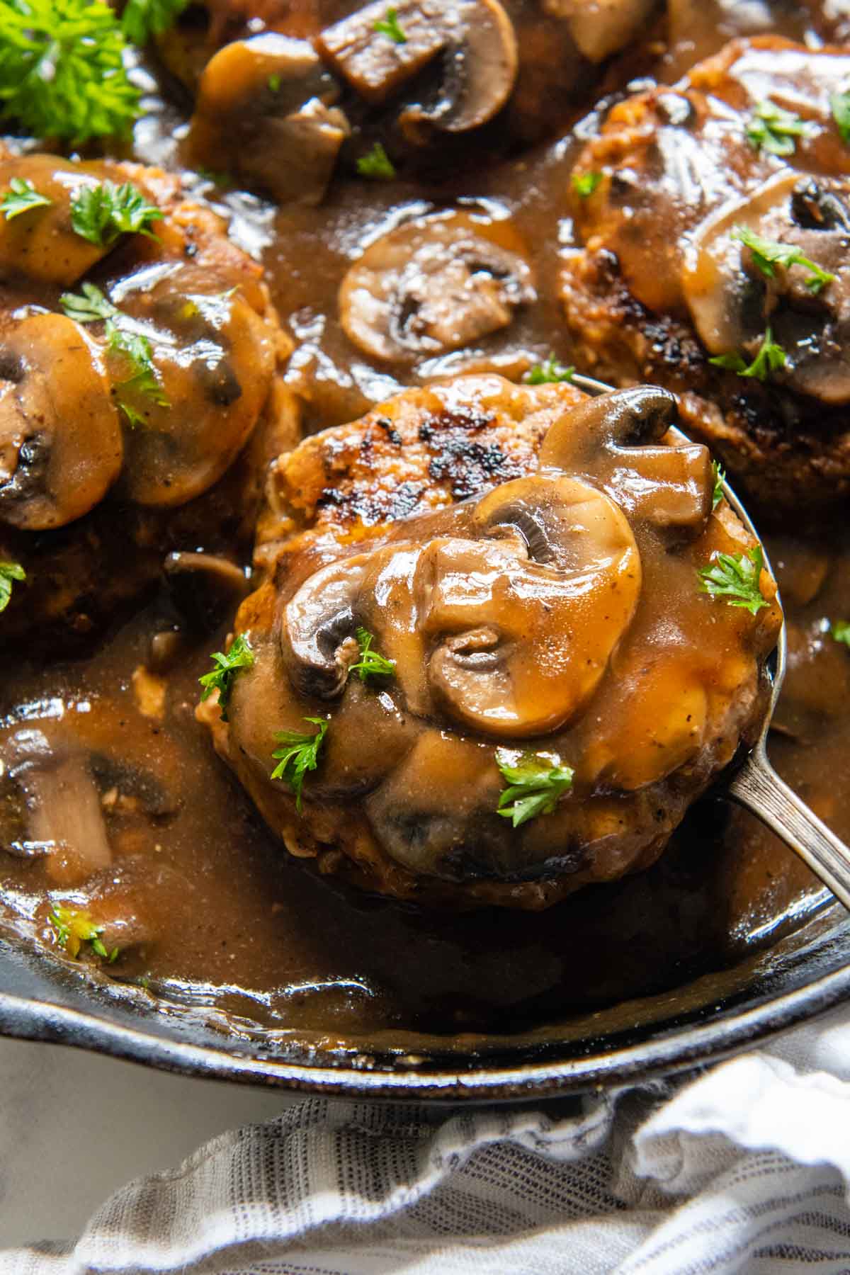 You Amp 39 Ll Love My Gluten Free Instant Pot Salisbury Steak With Mushroom Gravy Recipe It Amp 39 S A Really