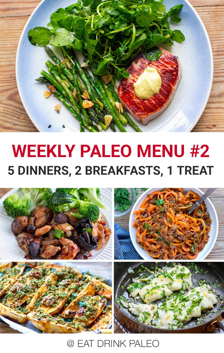 Your Weekly Paleo Menu 1